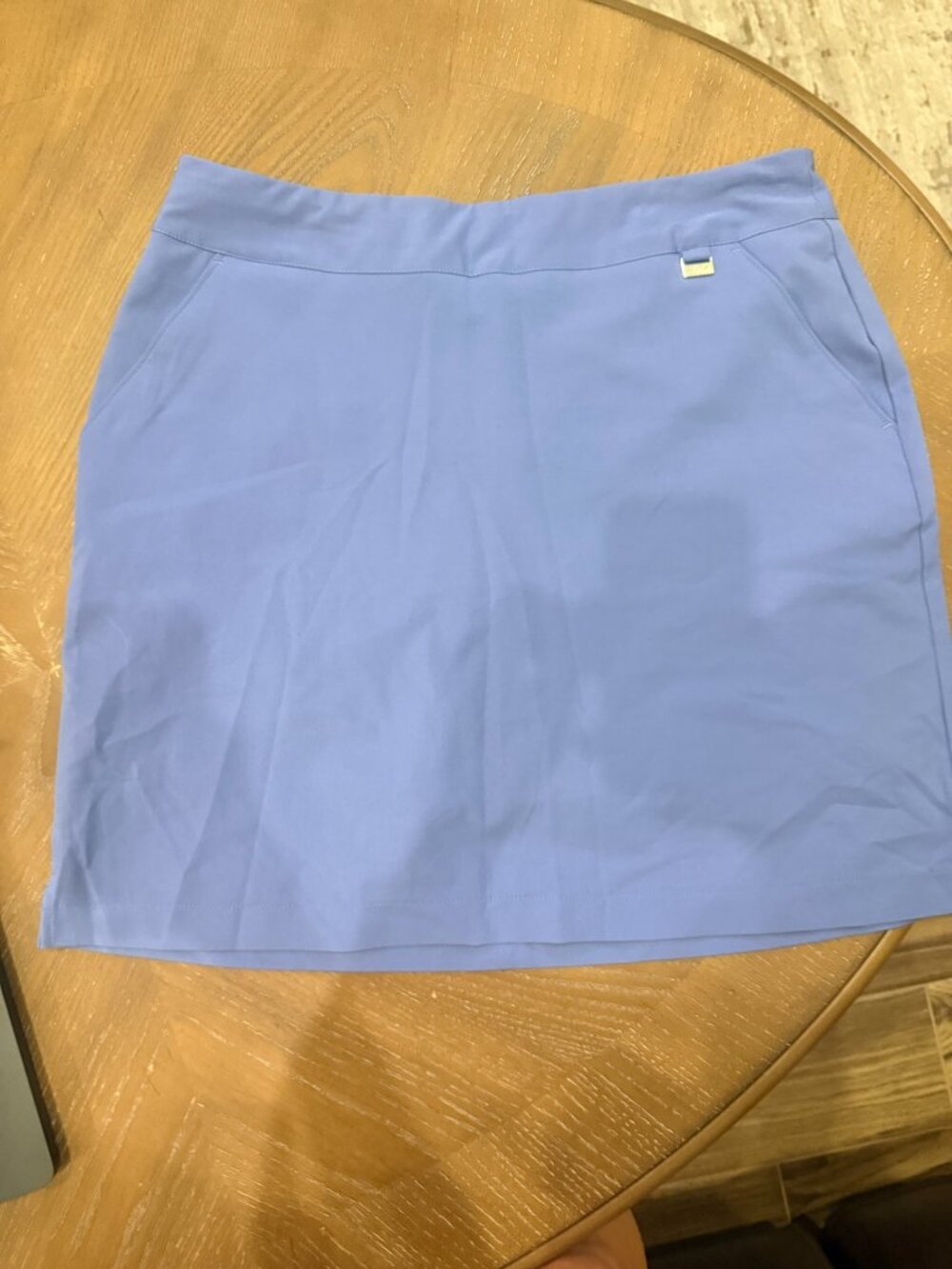 Greg Norman Golf Skort | Size 6 | Light Blue | Performance Stretch